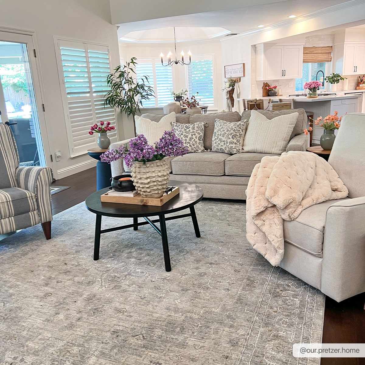 Semaphore Statement Rug - Clearance - Ornate Home