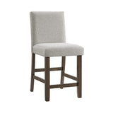 Seneca Brown/Grey Counter Side Chair (Set of 2) - Ornate Home