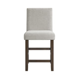 Seneca Brown/Grey Counter Side Chair (Set of 2) - Ornate Home