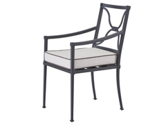 Seneca Canvas Natural/Charcoal Dining Chair - Ornate Home