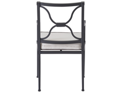 Seneca Canvas Natural/Charcoal Dining Chair - Ornate Home
