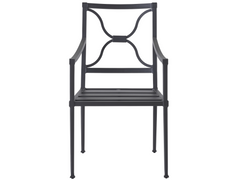 Seneca Canvas Natural/Charcoal Dining Chair - Ornate Home