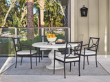Seneca Canvas Natural/Charcoal Dining Chair - Ornate Home