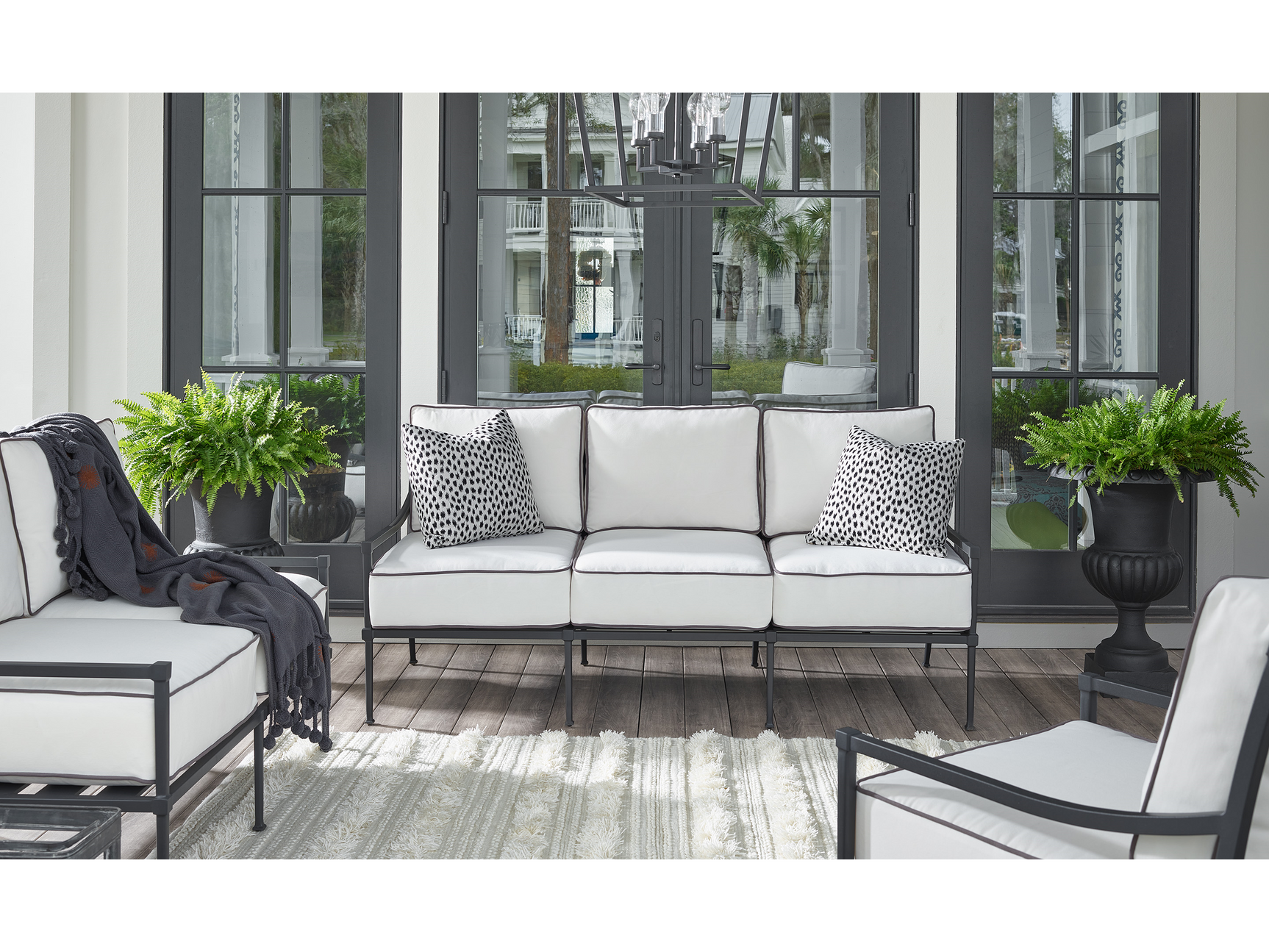 Seneca Charcoal Sofa - Ornate Home