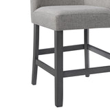 Seneca Grey 8-Piece Counter Height Dining Set - Ornate Home