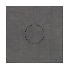 Seneca Grey Square Counter Table with Lazy Susan - Ornate Home