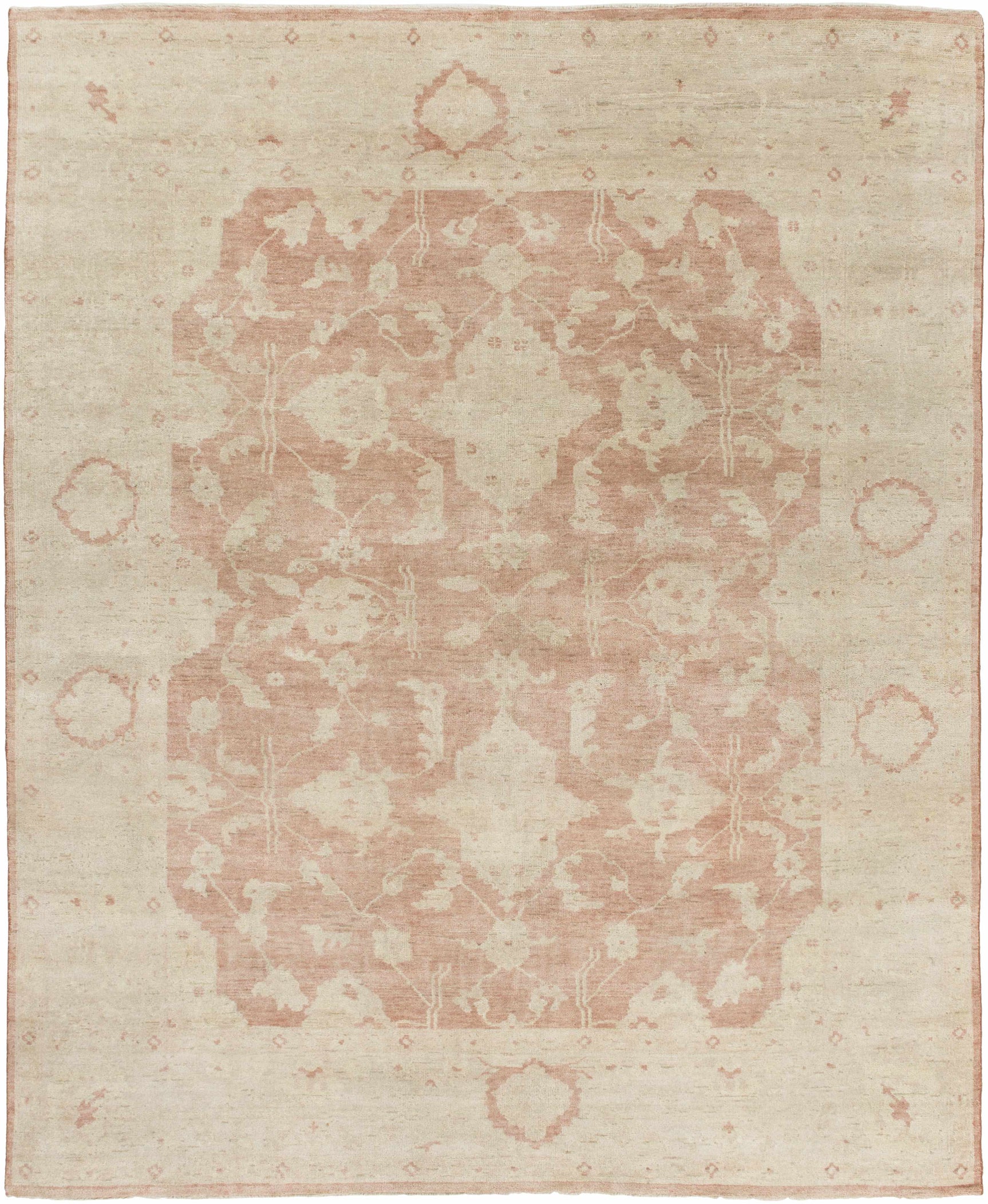 Seney Peach Area Rug - Clearance - Ornate Home