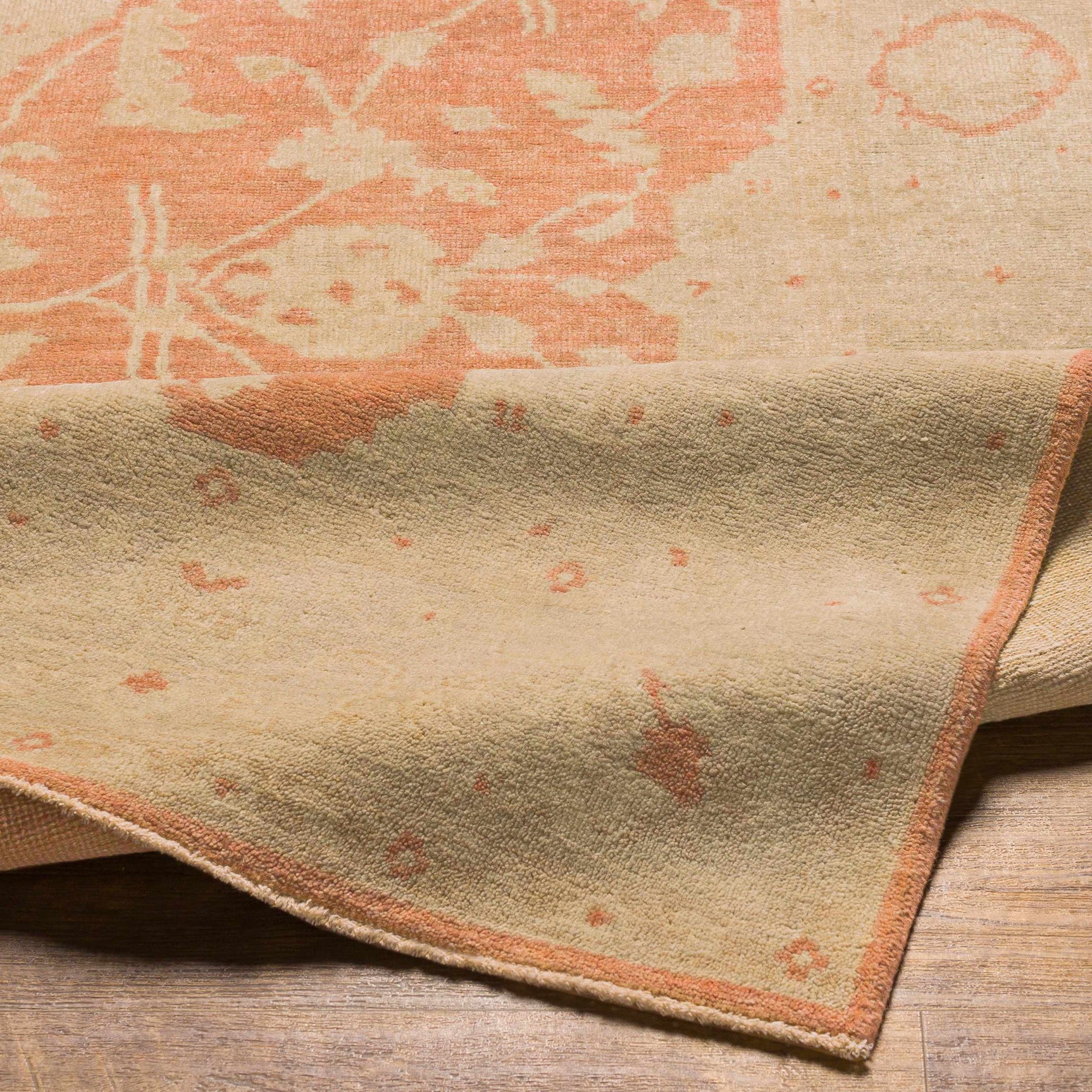 Seney Peach Area Rug - Clearance - Ornate Home