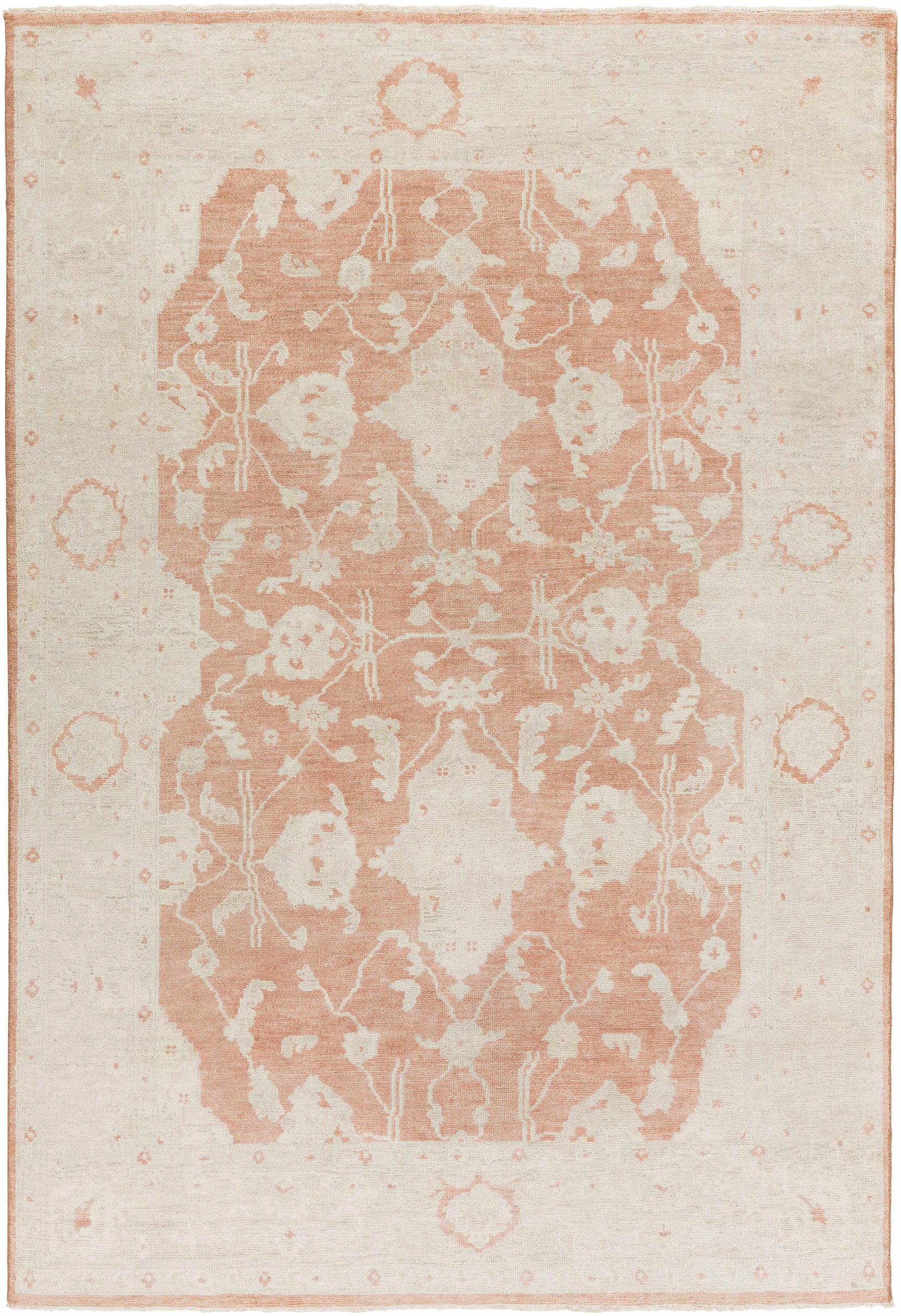 Seney Peach Area Rug - Clearance - Ornate Home