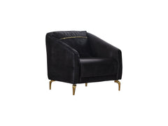 Senfoni Black Chair - Ornate Home