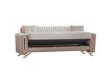 Senfoni Beige Convertible Sofa