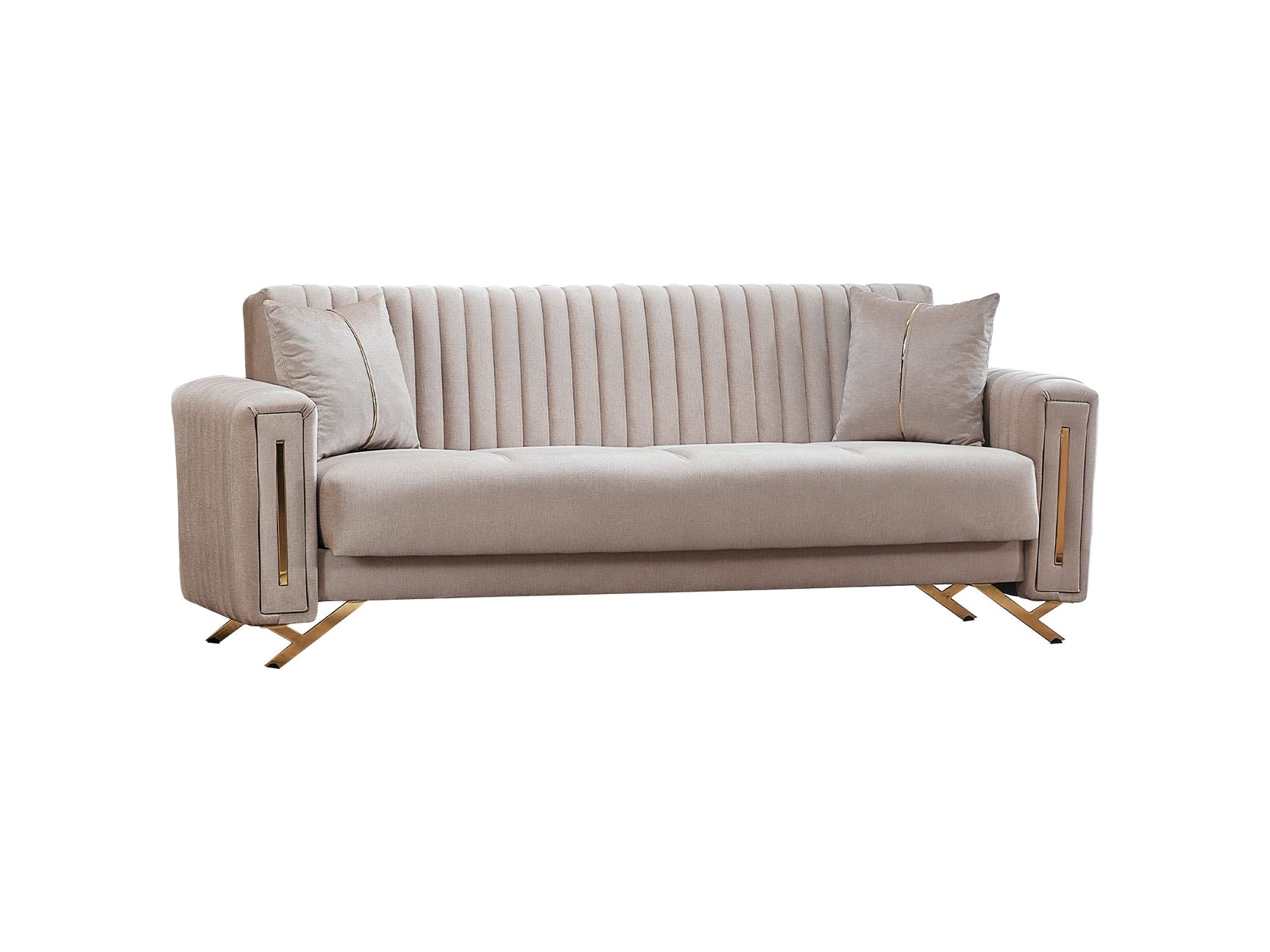Senfoni Beige 3-pieces (Sofa & Loveseat & Chair) Living Room Set