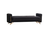 Senfoni Black 3-pieces (Sofa & Loveseat & Chair) Living Room Set