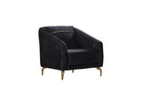 Senfoni Black 3-pieces (Sofa & Loveseat & Chair) Living Room Set