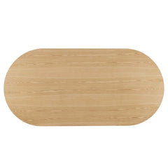 Senja Oak 95" Oval Dining Table - Ornate Home