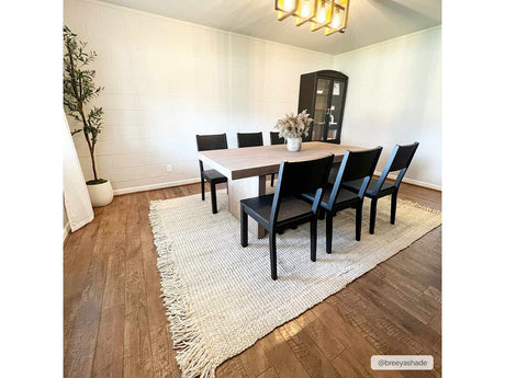 Senneterre Bleached Jute Rug - Ornate Home