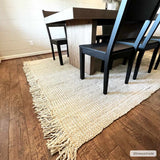 Senneterre Bleached Jute Rug - Ornate Home