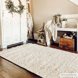 Senneterre Bleached Jute Rug - Ornate Home