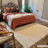 Senneterre Bleached Jute Rug - Ornate Home