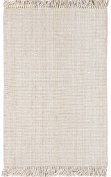 Senneterre Bleached Jute Rug - Ornate Home