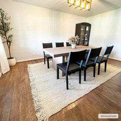 Senneterre Bleached Jute Rug - Ornate Home