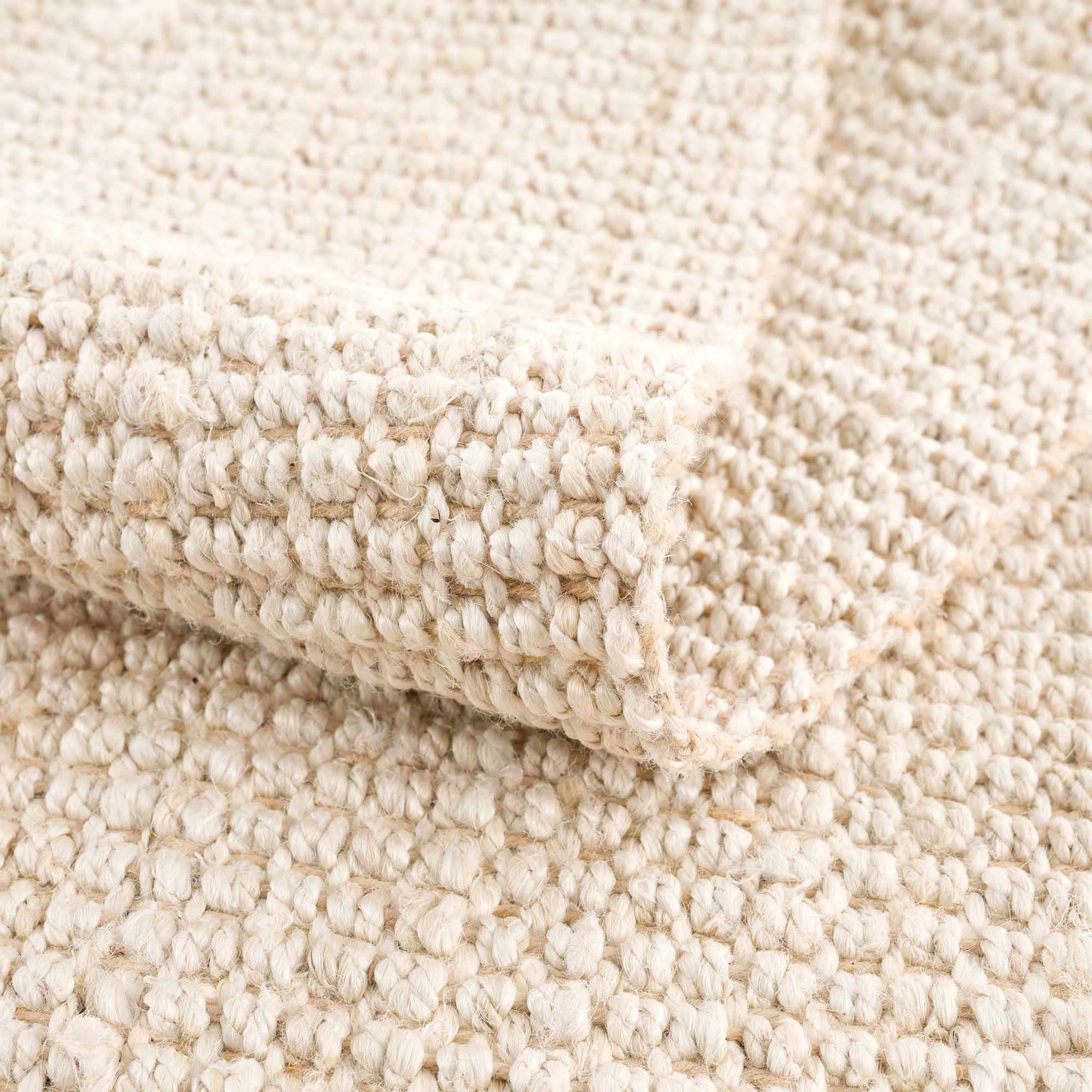 Senneterre Bleached Jute Rug - Ornate Home