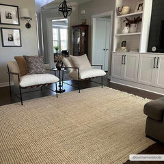 Senneterre Bleached Jute Rug - Ornate Home