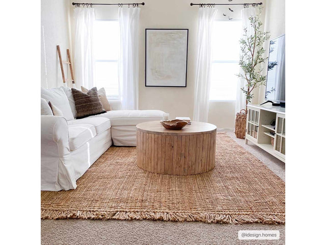 Senneterre Natural Jute Rug - Ornate Home