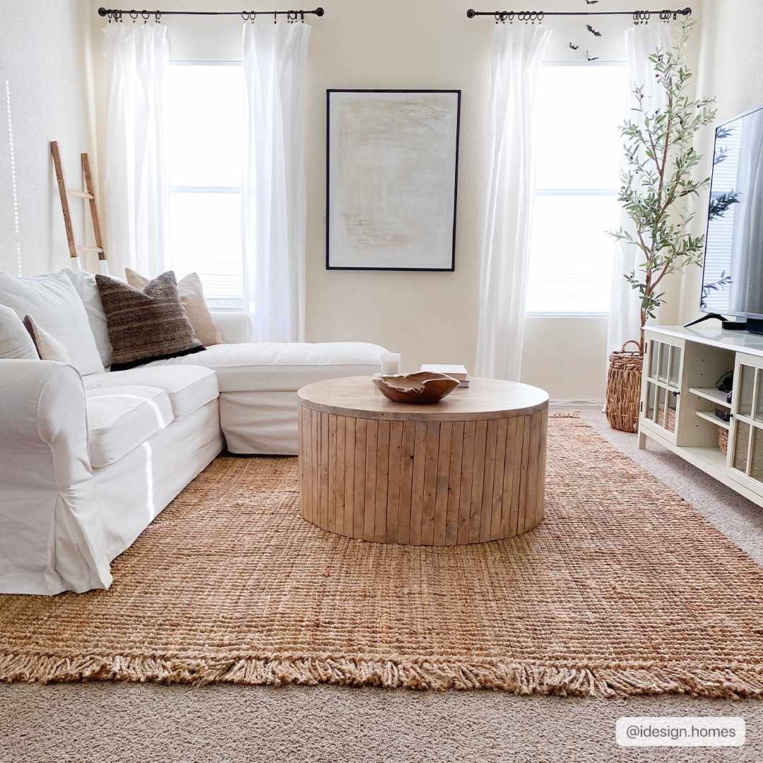 Senneterre Natural Jute Rug - Ornate Home