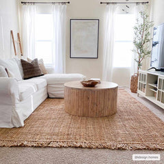 Senneterre Natural Jute Rug - Ornate Home
