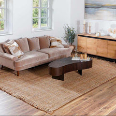 Senneterre Natural Jute Rug - Ornate Home