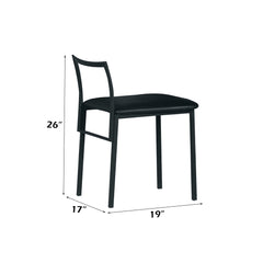 Senon Black Chair - Ornate Home