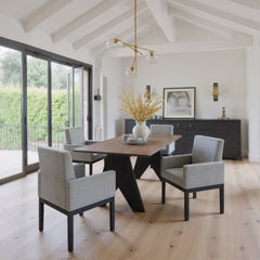 Senzil Gray Dining Chair - Ornate Home