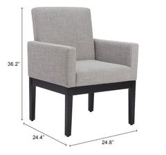 Senzil Gray Dining Chair - Ornate Home