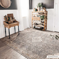 Seok Washable Area Rug - Clearance - Ornate Home