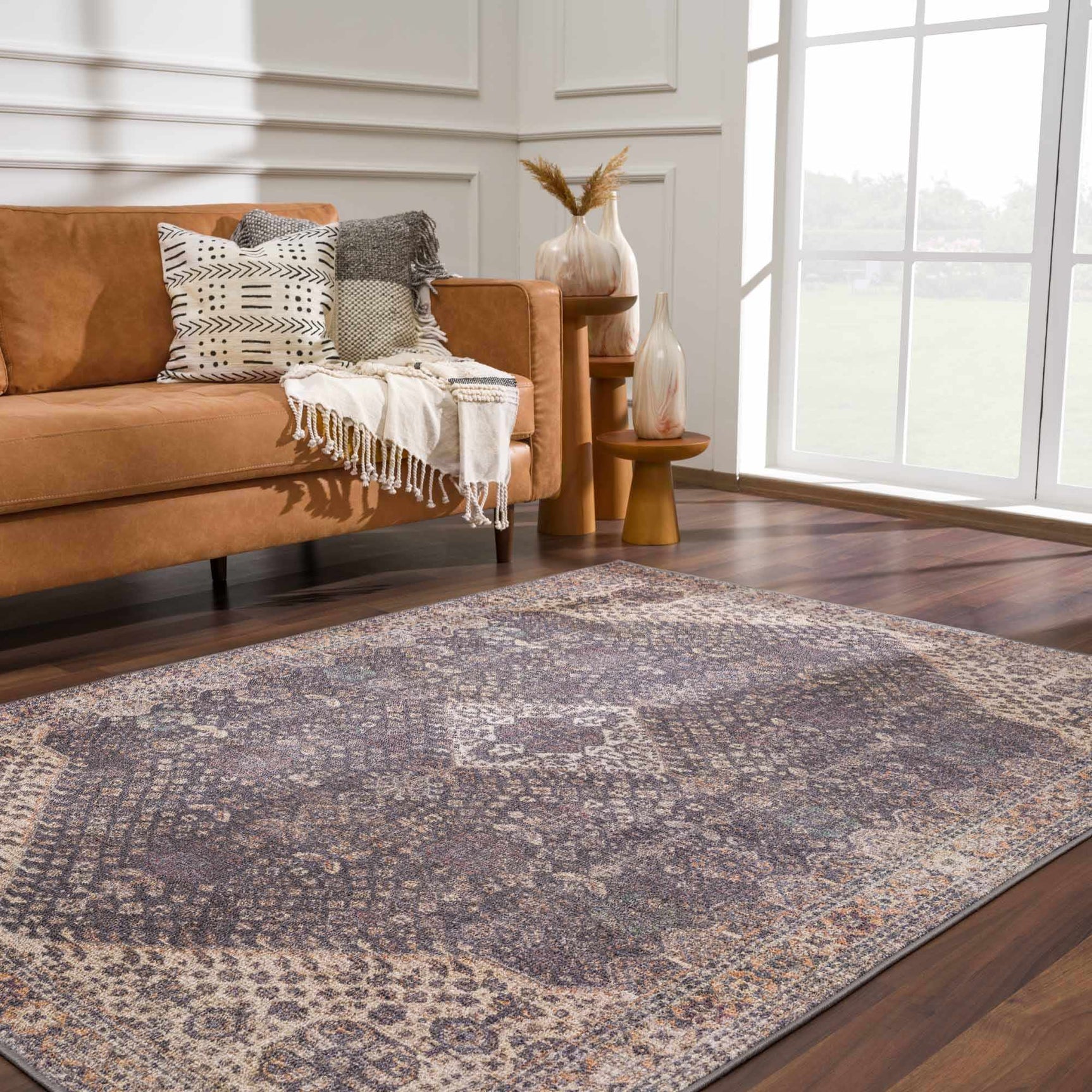 Seok Washable Area Rug - Ornate Home