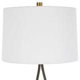 Separate Paths Black Iron Table Lamp - Ornate Home
