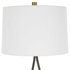 Separate Paths Black Iron Table Lamp - Ornate Home