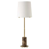 Sepia Brown Marble Buffet Lamp - Ornate Home