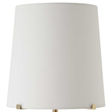 Sepia Brown Marble Buffet Lamp - Ornate Home