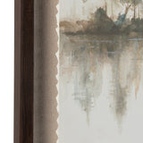 Sepia Silhouette Brown/White Canvas