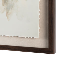 Sepia Silhouette Brown/White Canvas - Ornate Home