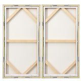 September Desert Multicolor Modern Watercolor Art (Set of 2) - Ornate Home
