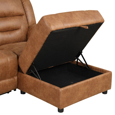 Septimus Brown Sectional - Ornate Home