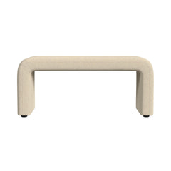 Seqouia Ching Cream Bench with 2 Stools - Ornate Home