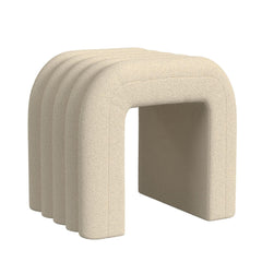 Seqouia Ching Cream Bench with 2 Stools - Ornate Home