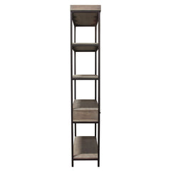 Sequoia Grey Oak 2-Drawered Shelf Unit - Ornate Home