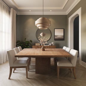 Sequoia Natural Oak 60 Square Dining Table w/ 6 Chairs - Ornate Home