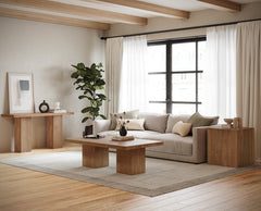 Sequoia Natural Oak Cocktail Table - Ornate Home