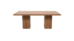 Sequoia Natural Oak Dining Table w/ 6 Chairs - Ornate Home